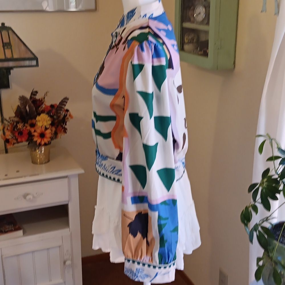 Shein Unity Graphic Print Jacket - Picture 6 of 13